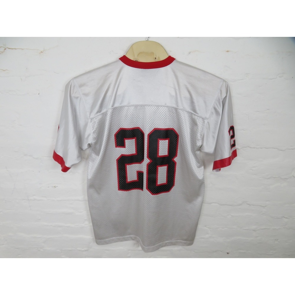 Georgia Bulldogs Jersey Shirt Mens Large White Nike NCAA Football Mesh #28 - Picture 7 of 9